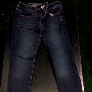 Dark skinny jeggings